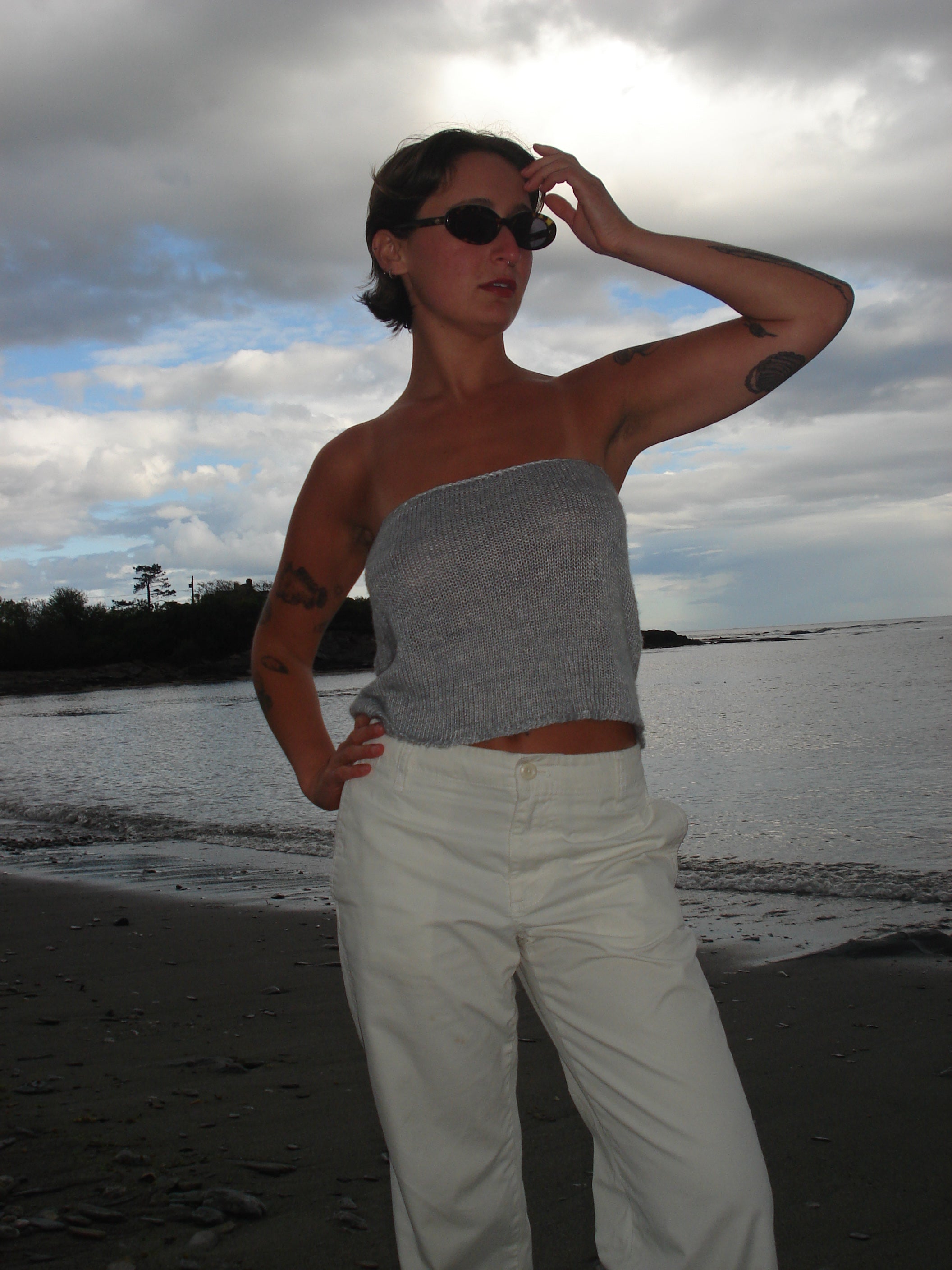 Pearl Top Knitting Pattern