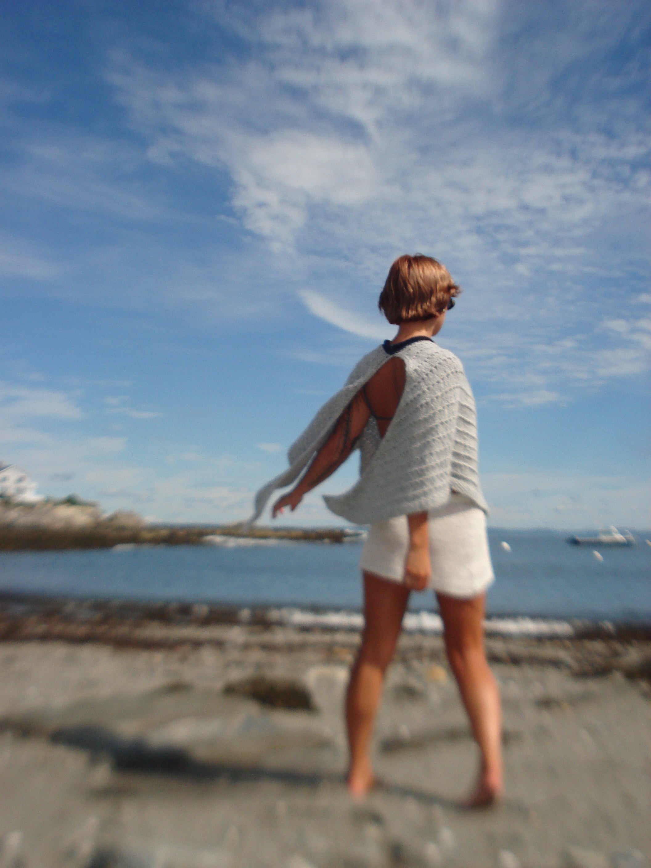 Alewife Poncho Knitting Pattern