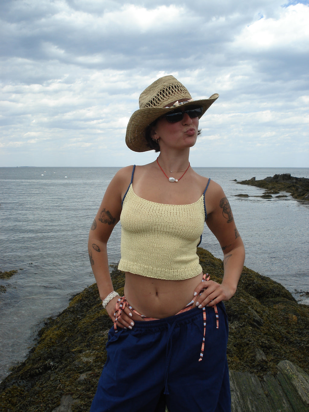 Lemontini Top Knitting Pattern