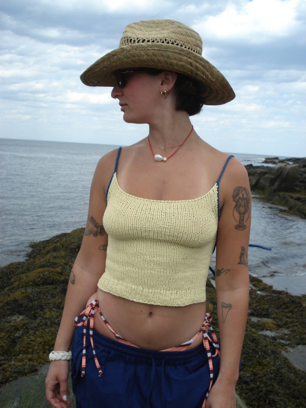 Lemontini Top Knitting Pattern