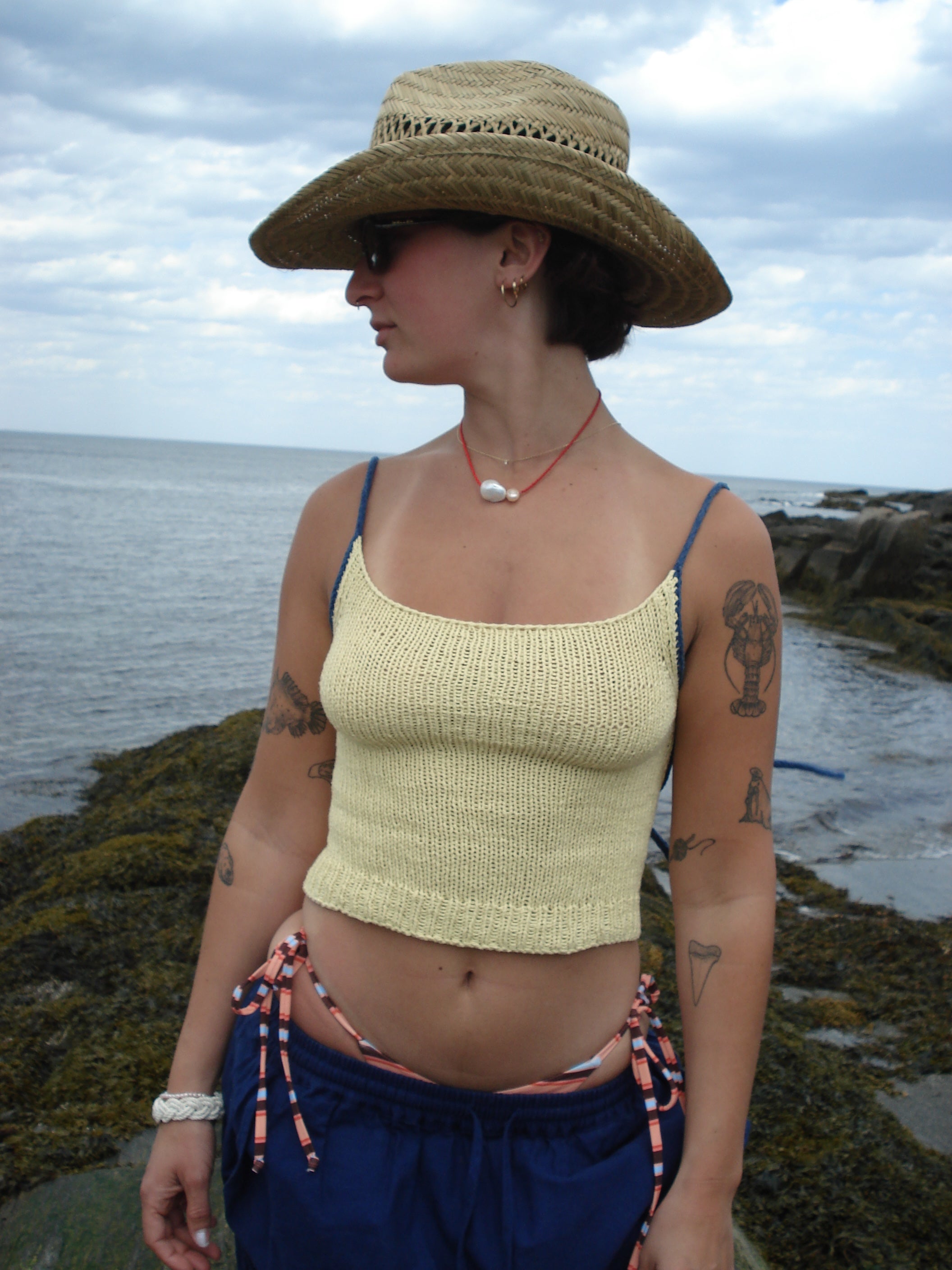 Lemontini Top Knitting Pattern
