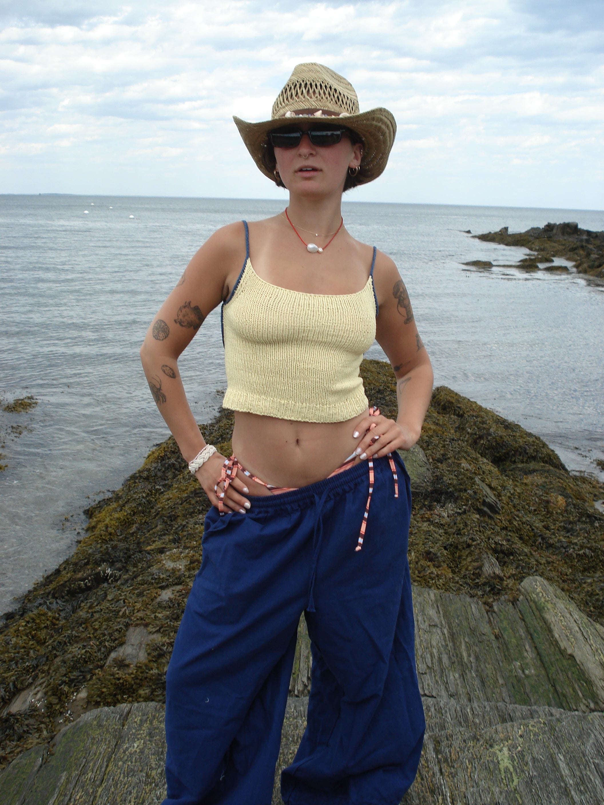 Lemontini Top Knitting Pattern